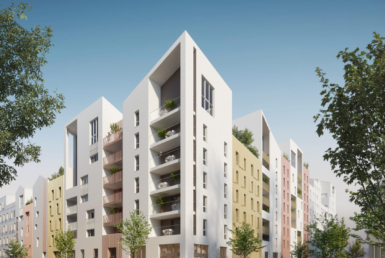 Perspective extérieure programme immobilier neuf Montpellier - Patrimonis