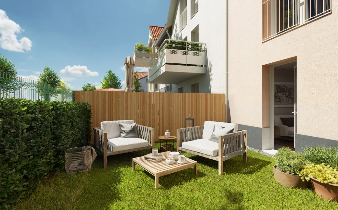 Jardin programme immobilier neuf à Châtelaillon - Patrimonis