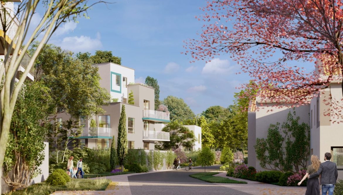 Perspective extérieure programme immobilier neuf Villenave d'Ornon - Patrimonis