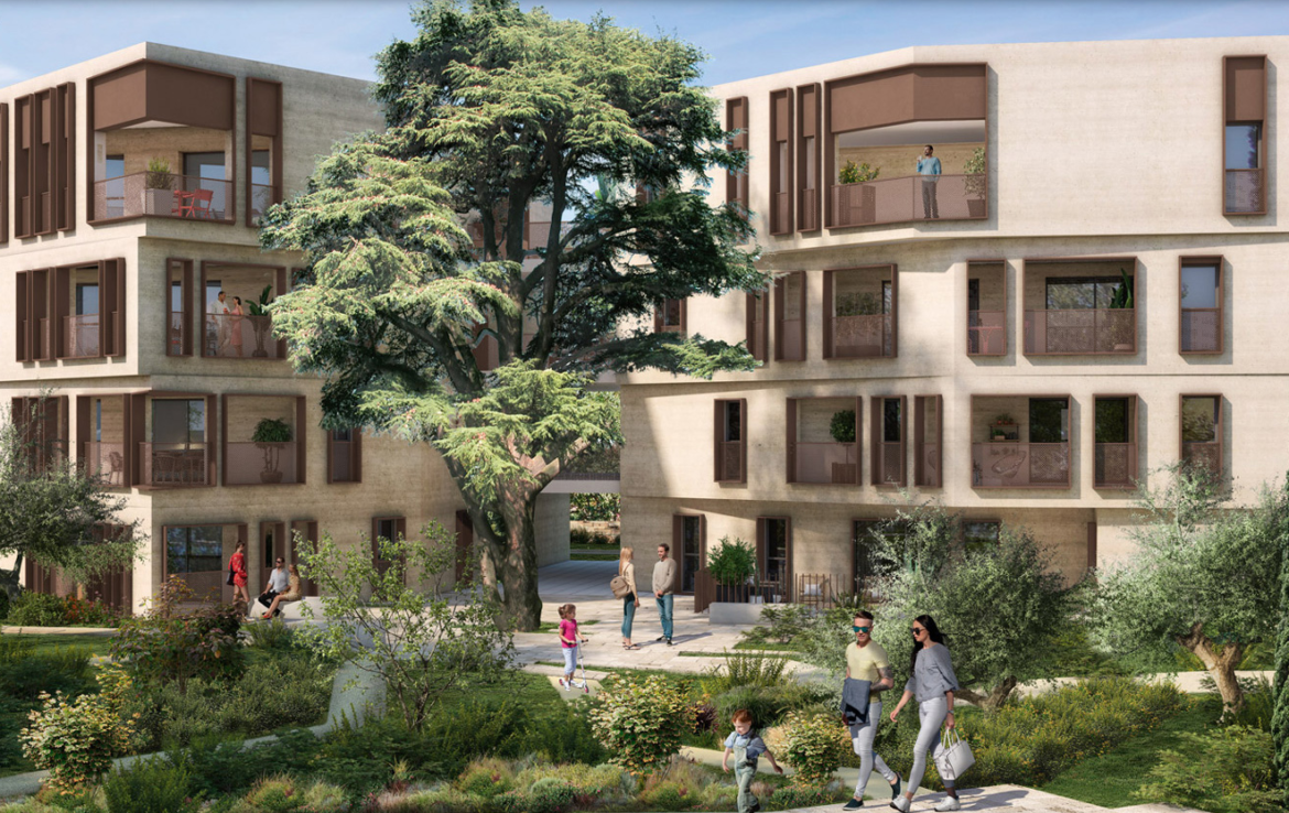 Illustration visuel programme immobilier neuf à Montpellier - Patrimonis