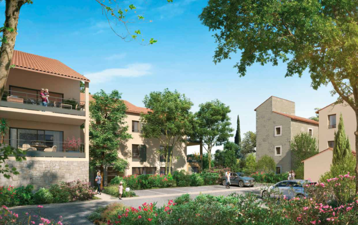 Illustration résidence neuve Aix en Provence - Patrimonis