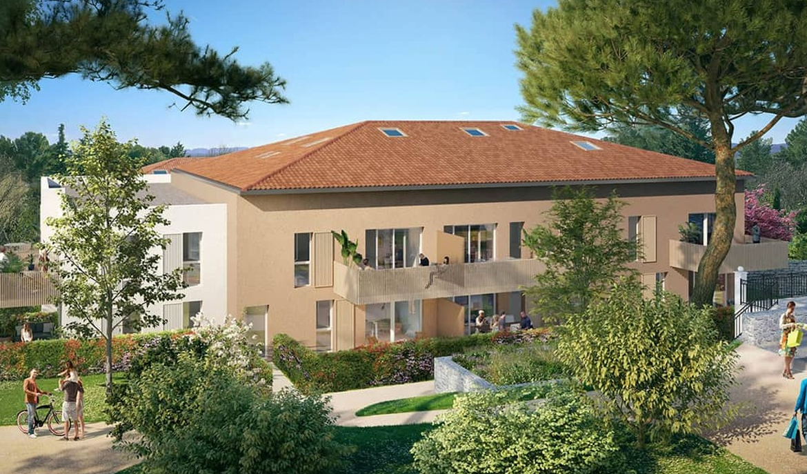 Illustration résidence neuve Villeneuve lès Avignon