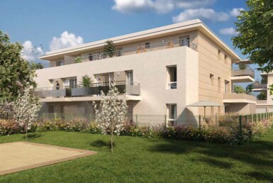 perspective extérieure projet immobilier neuf à Avignon - Patrimonis