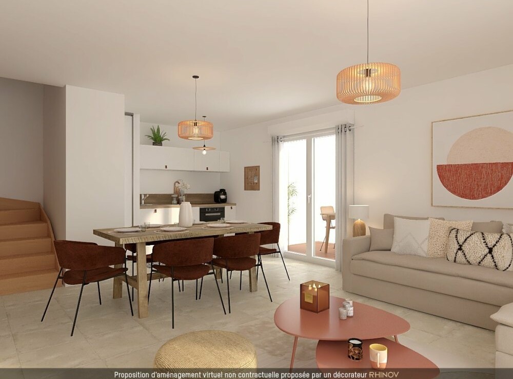 Perspective intérieure appartement résidence neuve Toulouse - Patrimonis