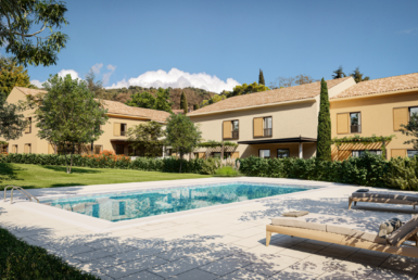 Perspective maison neuve avec piscine Aix en Provence - Patrimonis